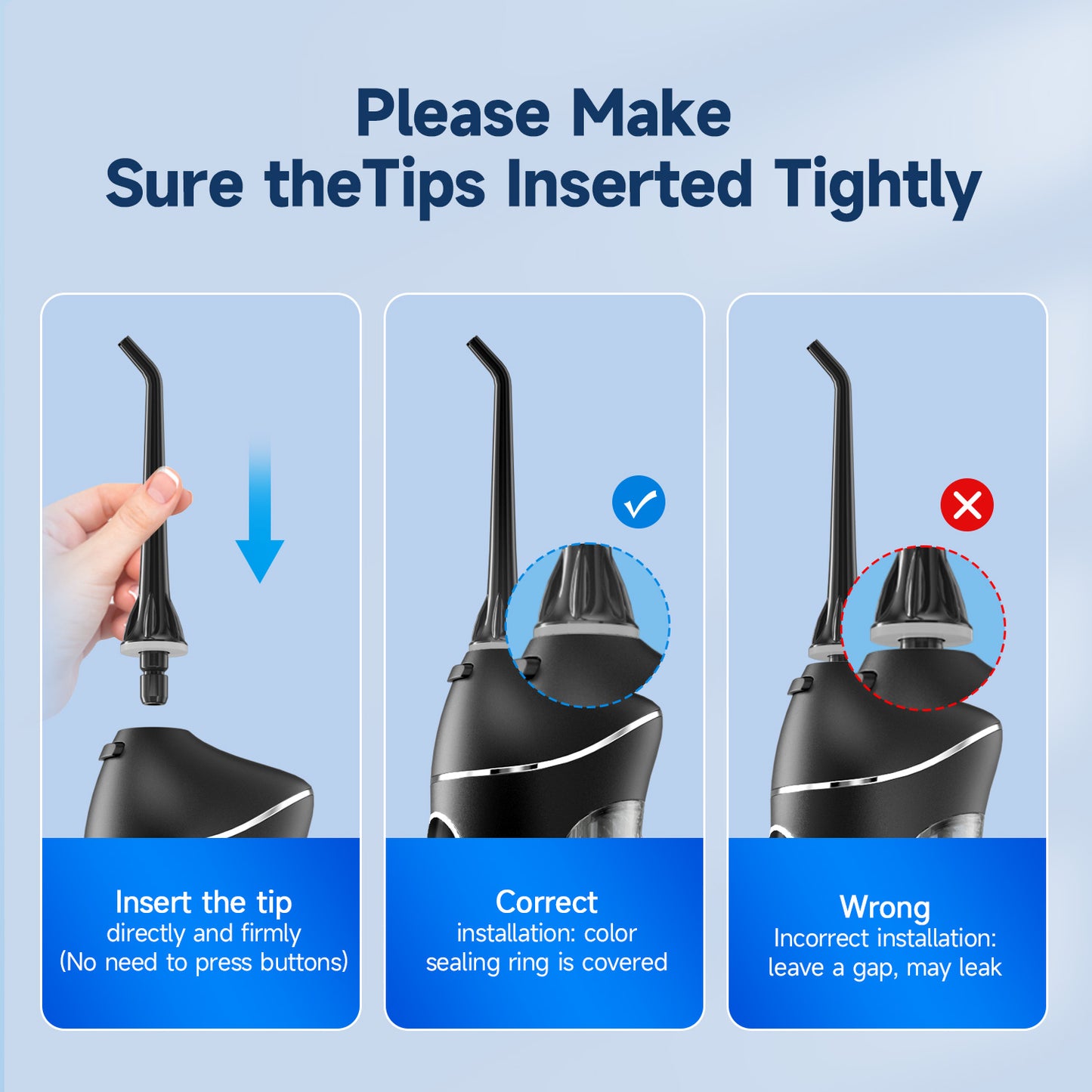 Electric Tooth Flosser USB Rechargeable